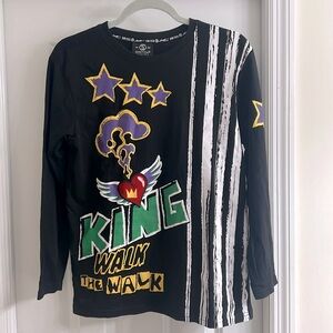 Switch Remarkable king walk the walk long sleeve shirt size L (14/16)